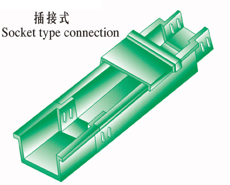 阻燃桥架连接方式-插接式