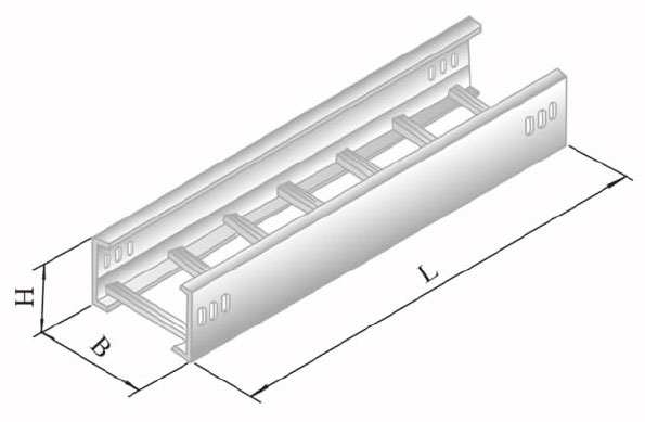 XQJ-LQJ-01AT型铝合金梯级桥架